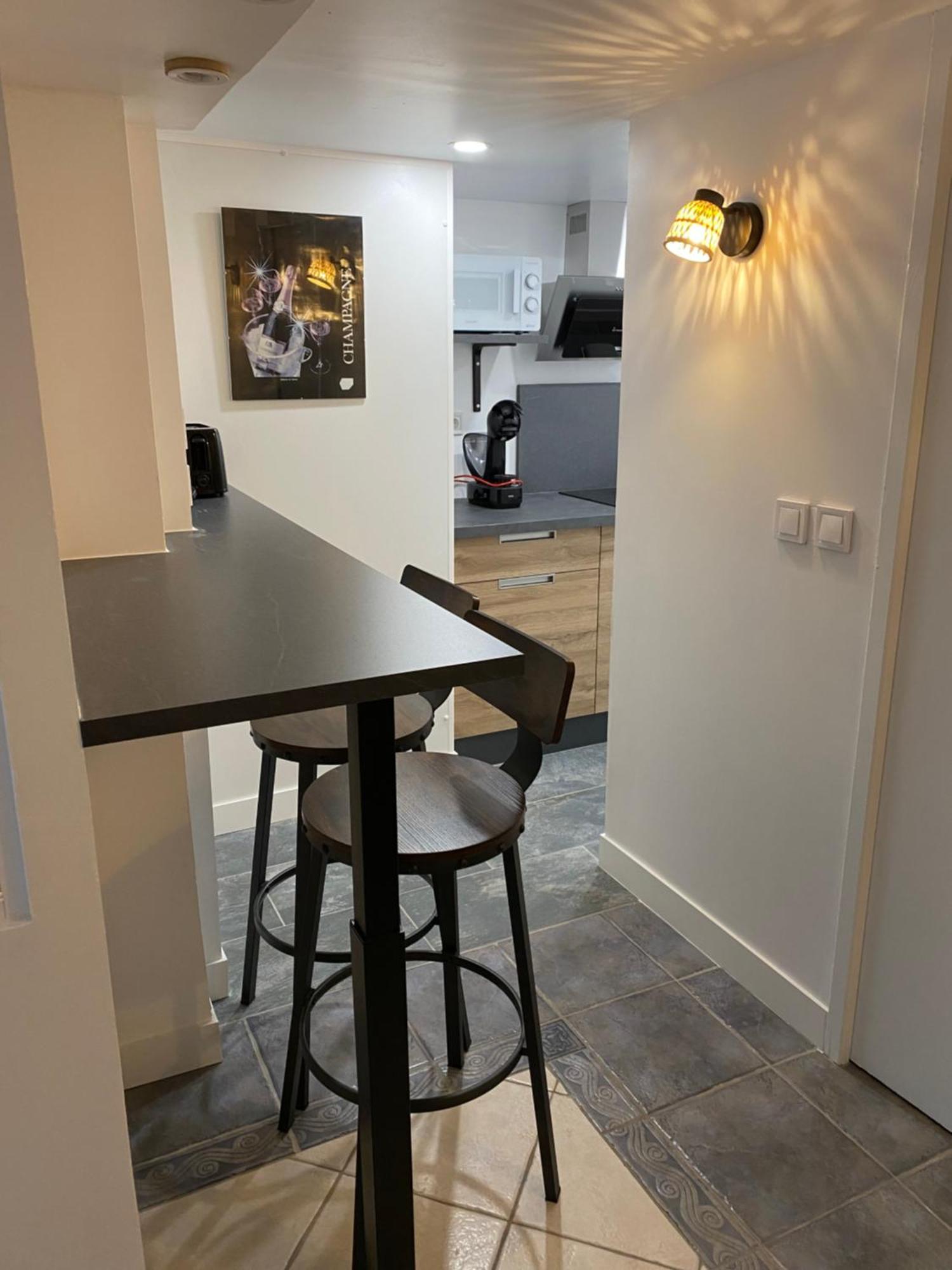 Appart Studio Rdc De Maison Avec Exterieur Proche Reims 蒂恩奎克斯 外观 照片