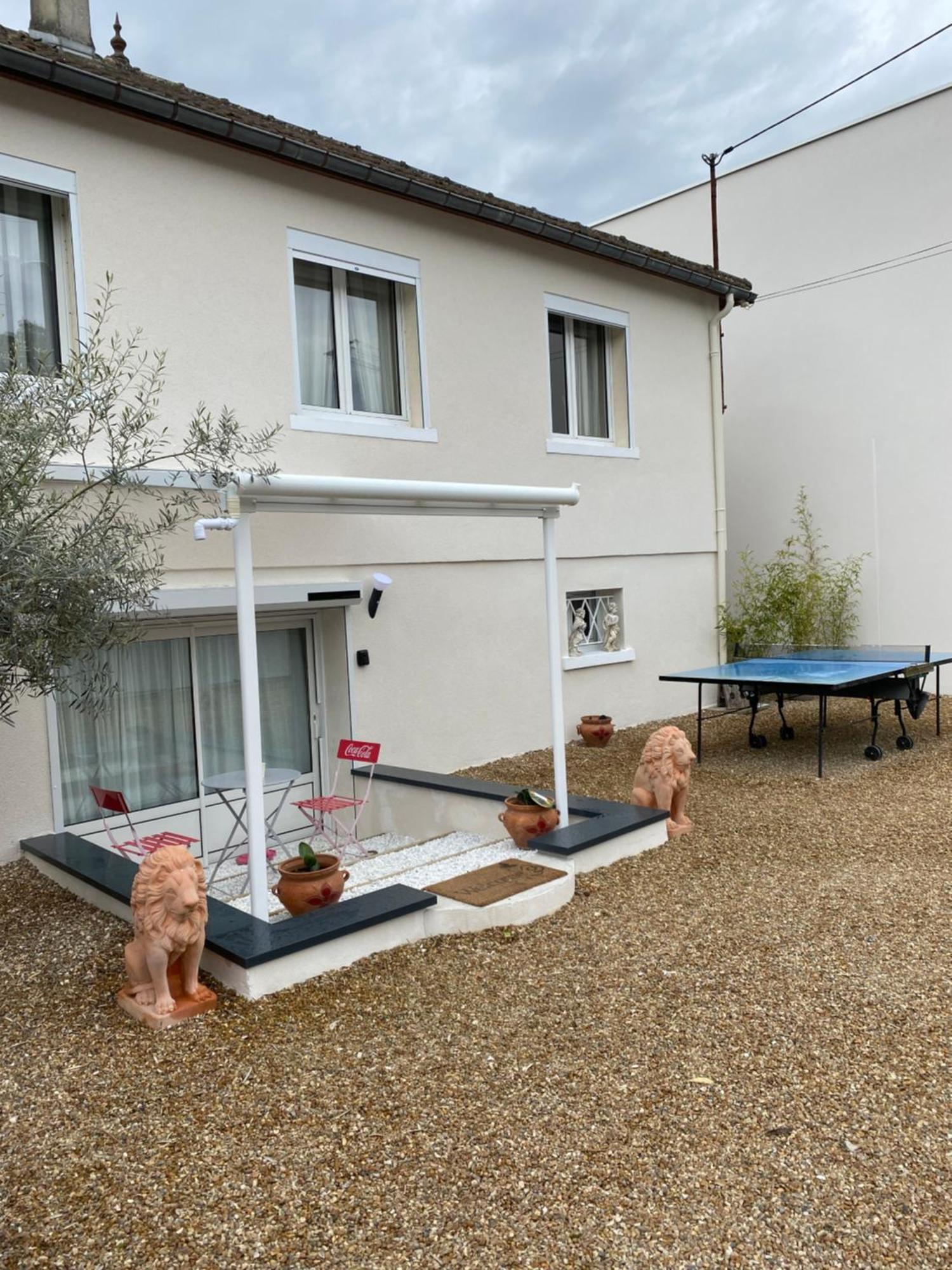 Appart Studio Rdc De Maison Avec Exterieur Proche Reims 蒂恩奎克斯 外观 照片